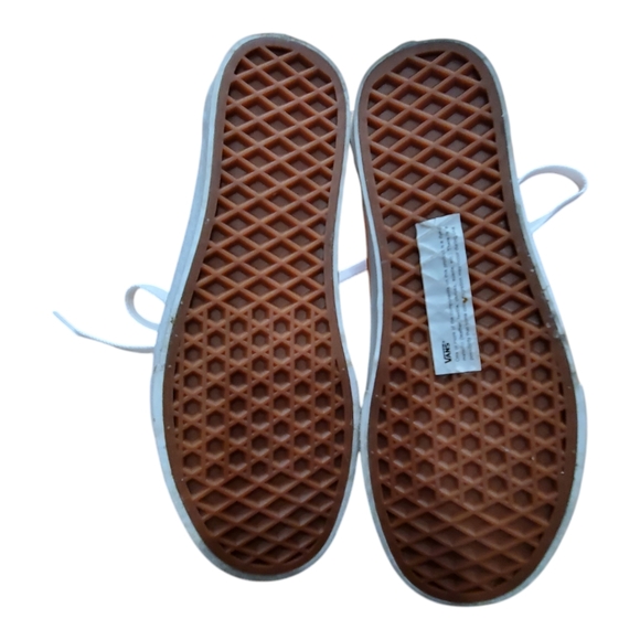 Vans skateboard orange sneaker shoes size 5 women - Picture 7 of 9